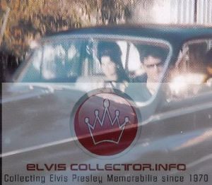 WM Elvis with Priscillla 1967 Elvis drivng his Rolls Royce rareraereare